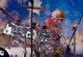 9 year old drummer wows Australia’s Got Talent