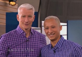 Anderson Cooper meets …..Anderson Cooper?