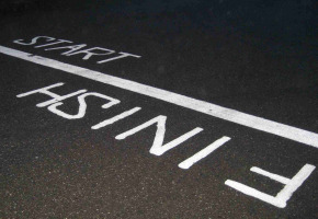 Start finish line