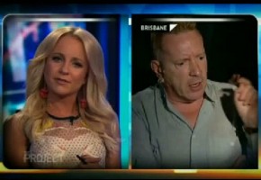 “Shutup!” ‘Johnny Rotten’ turns on Carrie Bickmore