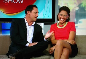 Sally Obermeder co-hosts The Morning Show
